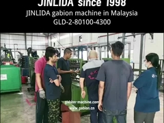 سرعت بالا GLD-2-80100-4300 قدرت ماشین گابيون 30KW