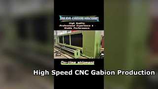 بارگیری و حمل و نقل | خط تولید مش گابیون CNC با پایداری بالا JINLIDA