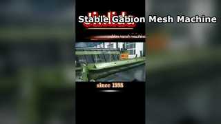 ماشین Gabion برای توسعه کارخانه و پایداری طولانی مدت ساخته شده است