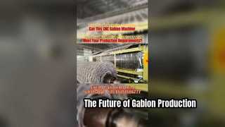 دستگاه گابیون پرسرعت جینلیدا | فناوری سروو درایو برای حداکثر کارایی