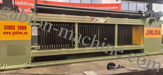 خرید دستگاه گابيون با دوام با سوراخ 60 × 80 / 80 × 100 میلی متر میش و عرض تراش 5300mm برای تولید دقیق میش شش گوشه ای ساخت آنلاین