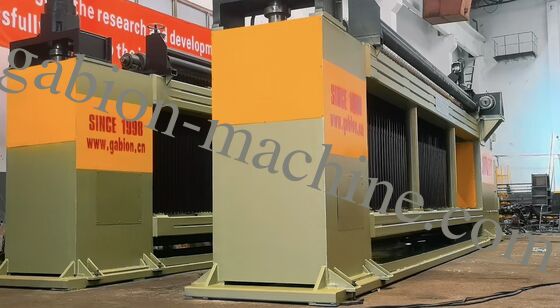 خرید دستگاه جوش سبد گابیون CNC سنگین JINLIDA CNC-5300 عرض 5300 میلی متر تجهیزات تولید مش دو پیچ ساخت آنلاین