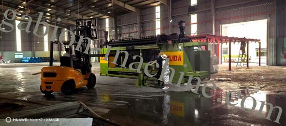 خرید کارخانه بافندگی گابیون هوشمند با سرعت بالا: سیستم پیشرفته با کنترل PLC برای حداکثر توان تولید ساخت آنلاین