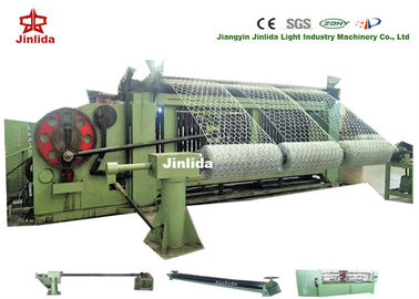 خرید 5000mm 30kw Gabion مش ماشین PLC کنترل 100 * 120 میلی متر سیم شش ضلعی ساخت آنلاین