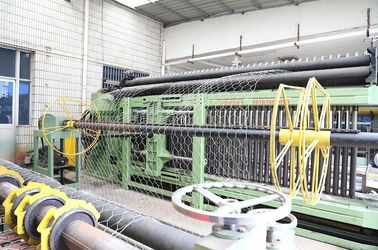 خرید 3.2 میلی متر سیم 80x100mm قابل تنظیم ماشین Gabion مش 195m / h خروجی مش ساخت آنلاین
