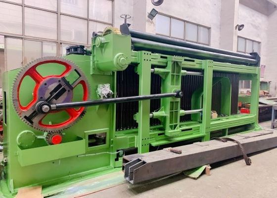 خرید PLC Control 100*120mm Gabion Mesh Machine with Overload Protect Clutch 2.6mm سیم ساخت آنلاین