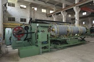 خرید ماشین قفس سیم گابیون با روکش 25RPM برای مهندسی عمران ساخت آنلاین