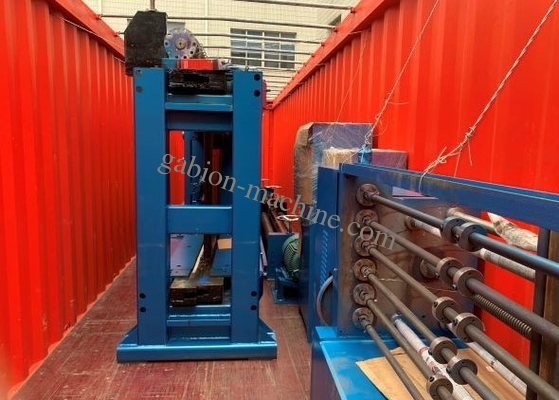 خرید ماشین ساخت مش شش ضلعی گابیون با سرعت بالا 100 * 120 میلی متر ساخت آنلاین