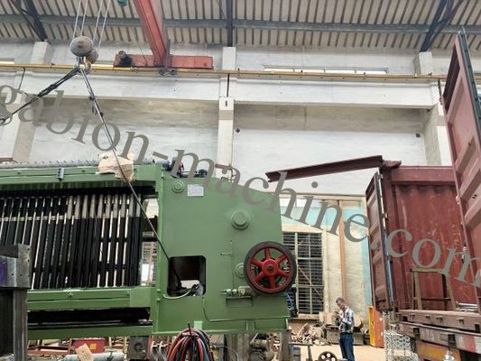 ماشین سفارشی سیم توری مش شش ضلعی برای ساخت و ساز، 3300mm عرض